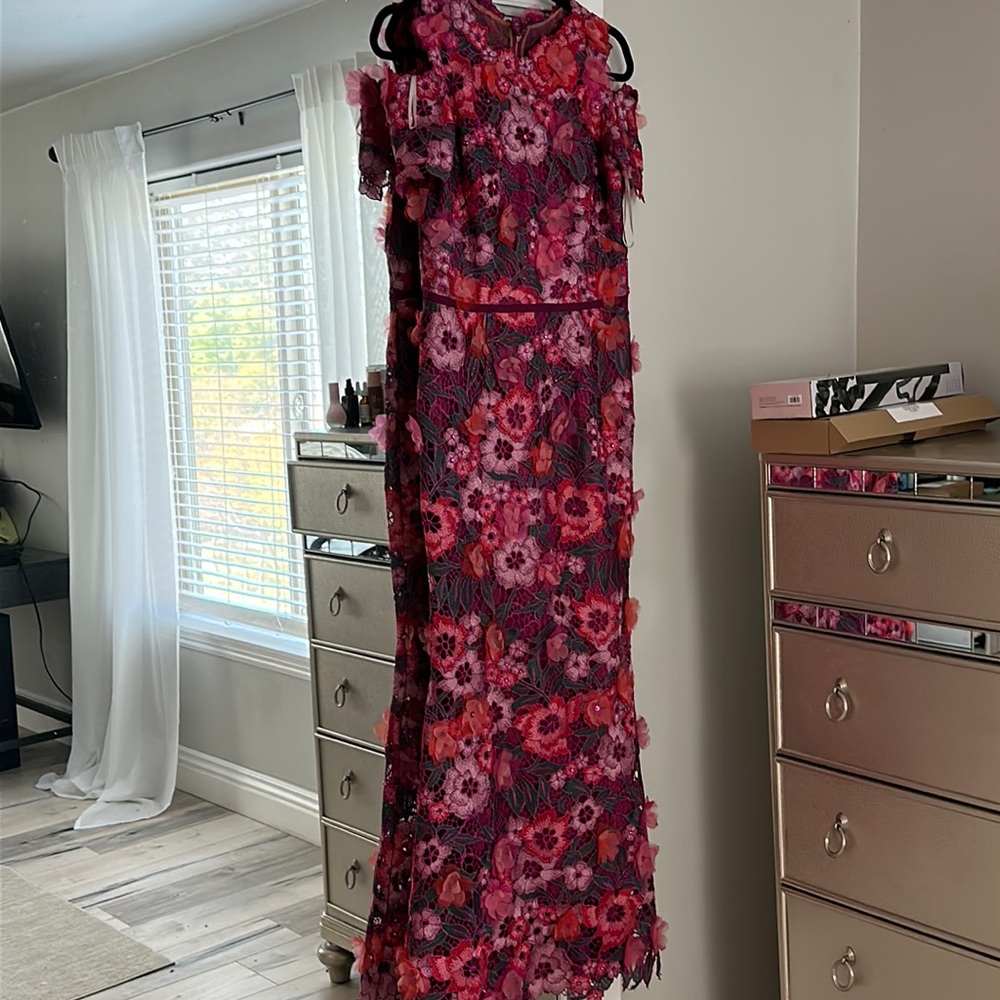 Marchesa Floral gown